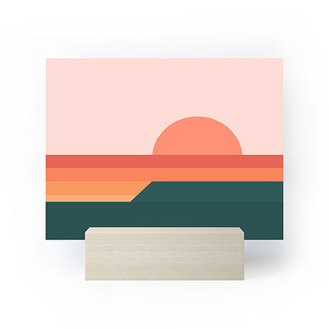 The Old Art Studio Sunseeker 08 Landscape Mini Art Print