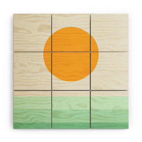 The Old Art Studio Sunseeker 12 Wood Wall Mural