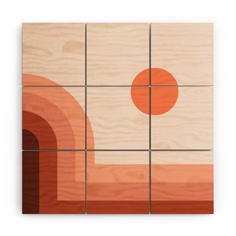 The Old Art Studio Sunseeker 14 Wood Wall Mural