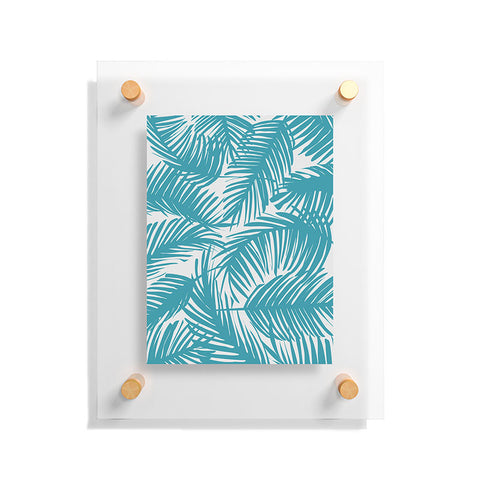 The Old Art Studio Tropical Pattern 02A Floating Acrylic Print