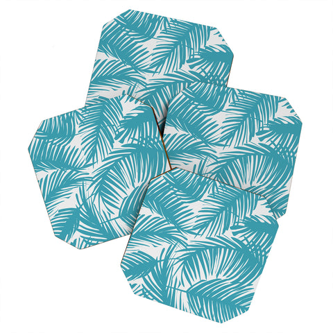 The Old Art Studio Tropical Pattern 02A Coaster Set