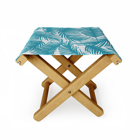The Old Art Studio Tropical Pattern 02A Folding Stool