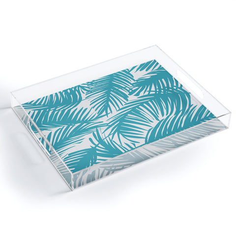 The Old Art Studio Tropical Pattern 02A Acrylic Tray