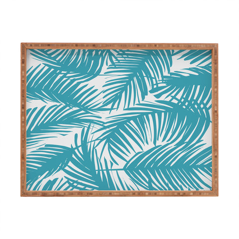 The Old Art Studio Tropical Pattern 02A Rectangular Tray
