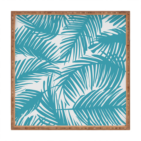The Old Art Studio Tropical Pattern 02A Square Tray