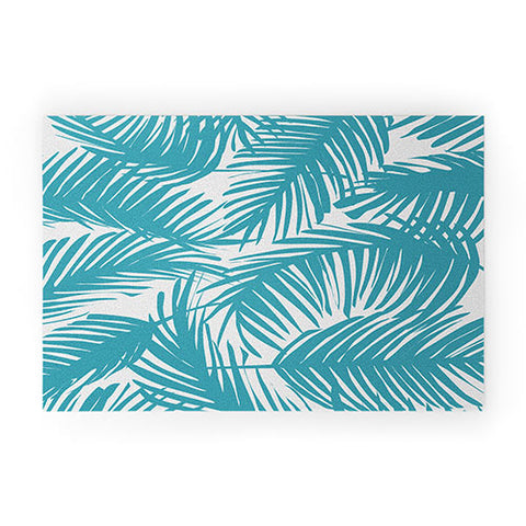 The Old Art Studio Tropical Pattern 02A Welcome Mat