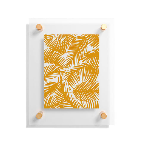 The Old Art Studio Tropical Pattern 02B Floating Acrylic Print