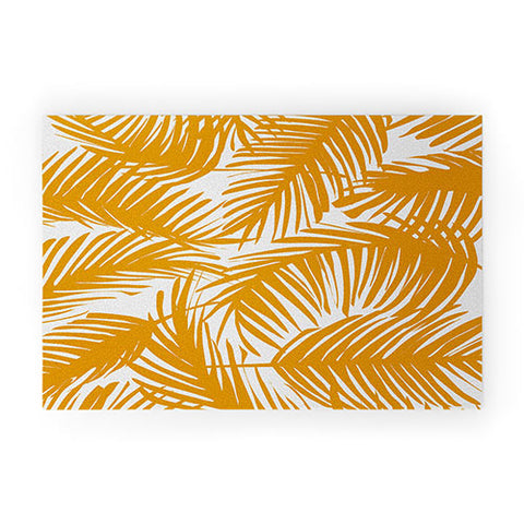 The Old Art Studio Tropical Pattern 02B Welcome Mat