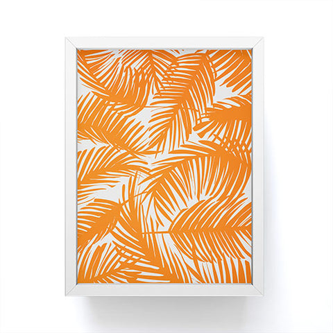 The Old Art Studio Tropical Pattern 02C Framed Mini Art Print