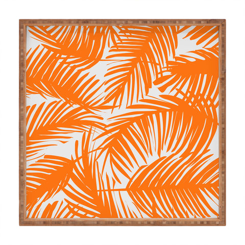 The Old Art Studio Tropical Pattern 02C Square Tray