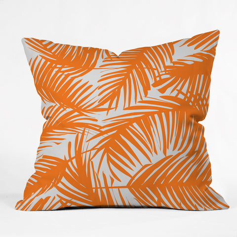 The Old Art Studio Tropical Pattern 02C Outdoor Throw Pillow