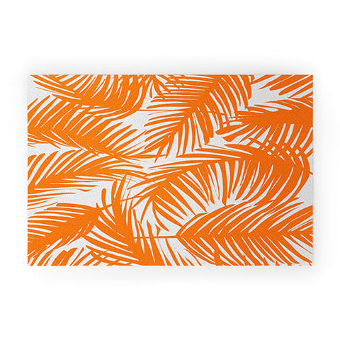 The Old Art Studio Tropical Pattern 02C Welcome Mat