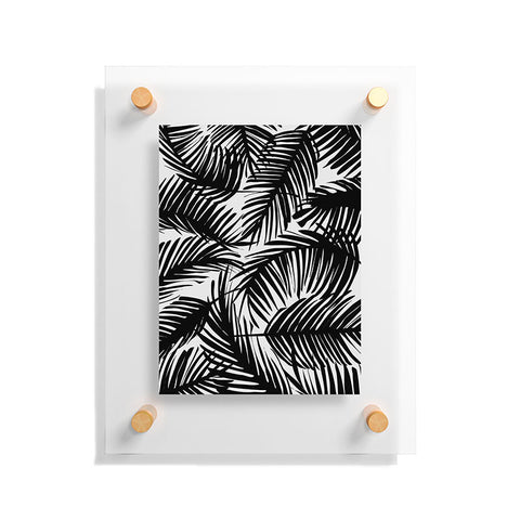 The Old Art Studio Tropical Pattern 02D Floating Acrylic Print