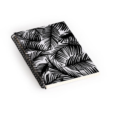 The Old Art Studio Tropical Pattern 02D Spiral Notebook