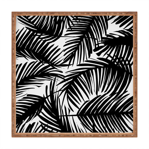 The Old Art Studio Tropical Pattern 02D Square Tray