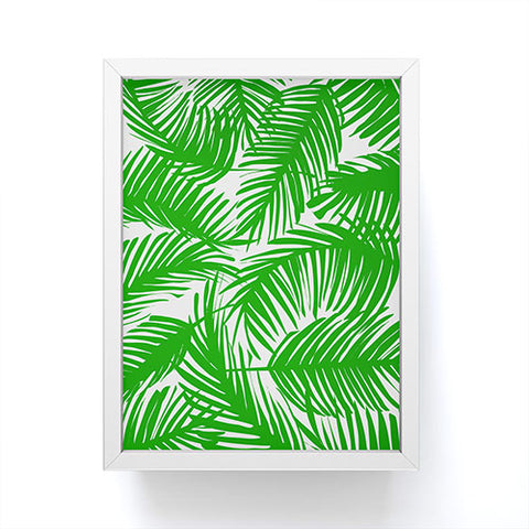 The Old Art Studio Tropical Pattern 02E Framed Mini Art Print