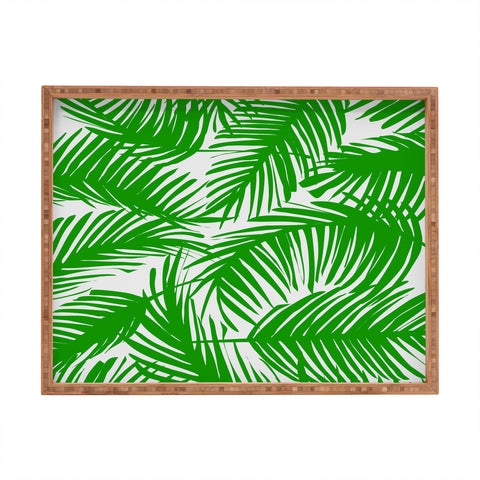 The Old Art Studio Tropical Pattern 02E Rectangular Tray