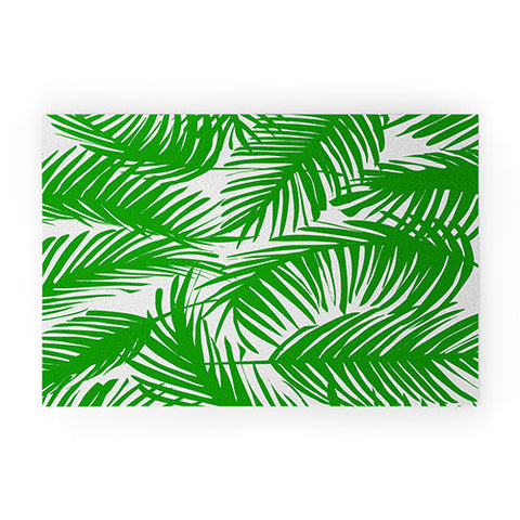 The Old Art Studio Tropical Pattern 02E Welcome Mat