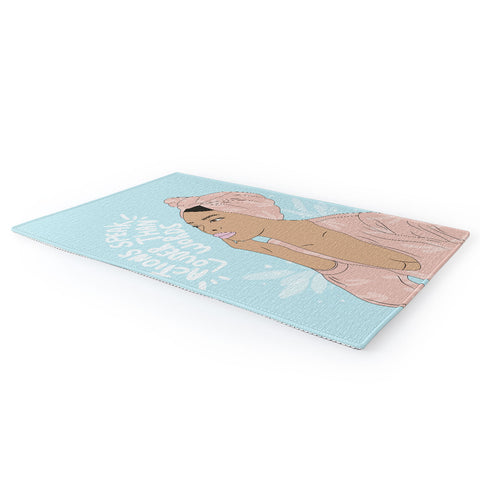 The Optimist Actions Speaks Louder Than Words Area Rug