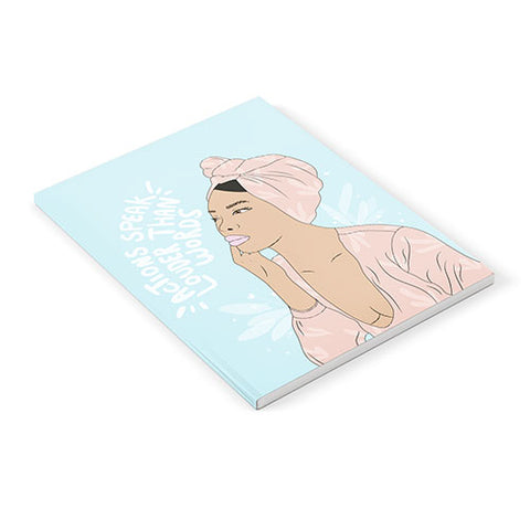 The Optimist Actions Speaks Louder Than Words Notebook