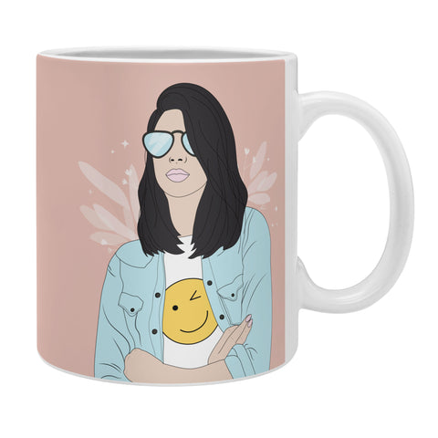 The Optimist Be a Voice Dont Be An Echo Coffee Mug