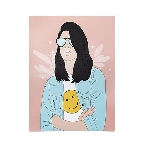 The Optimist Be a Voice Dont Be An Echo Poster