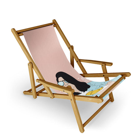 The Optimist Be a Voice Dont Be An Echo Sling Chair