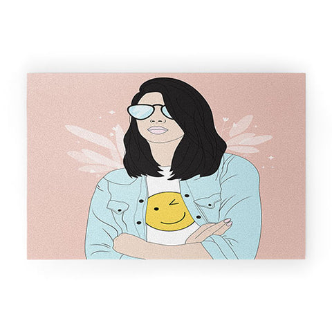 The Optimist Be a Voice Dont Be An Echo Welcome Mat