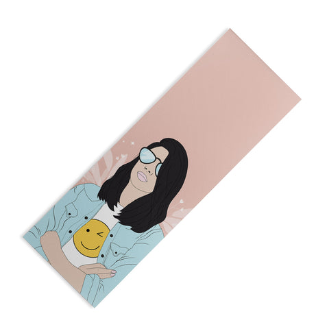 The Optimist Be a Voice Dont Be An Echo Yoga Mat