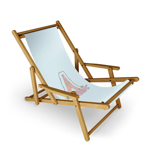 The Optimist Be Thankful Sling Chair