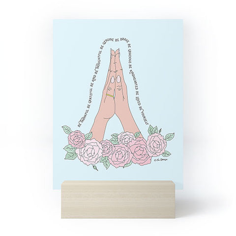 The Optimist Be Thankful Mini Art Print