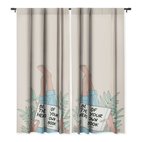 The Optimist Be The Hero Of Your Own Book Blackout Non Repeat