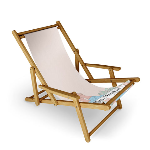 The Optimist Be The Hero Of Your Own Book Sling Chair