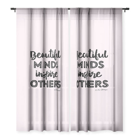 The Optimist Beautiful Minds Inspire Others Sheer Non Repeat