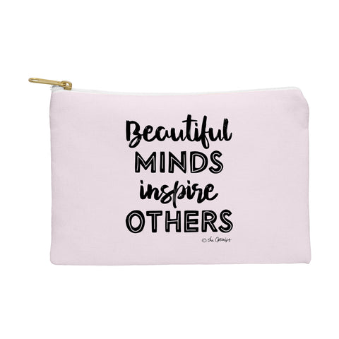 The Optimist Beautiful Minds Inspire Others Pouch
