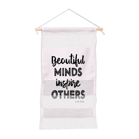 The Optimist Beautiful Minds Inspire Others Wall Hanging Portrait