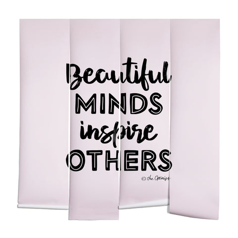 The Optimist Beautiful Minds Inspire Others Wall Mural