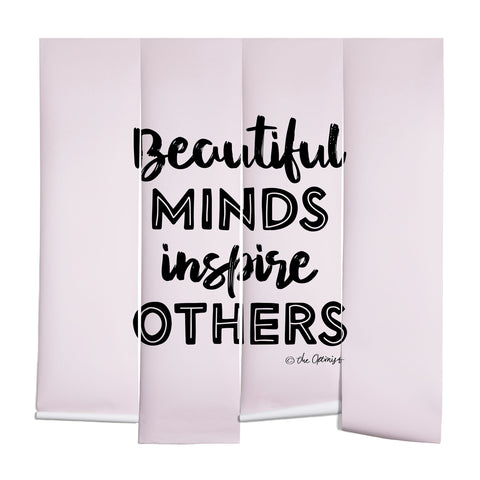 The Optimist Beautiful Minds Inspire Others Wall Mural