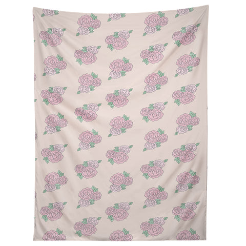 The Optimist Bed Of Roses in Pink Tapestry