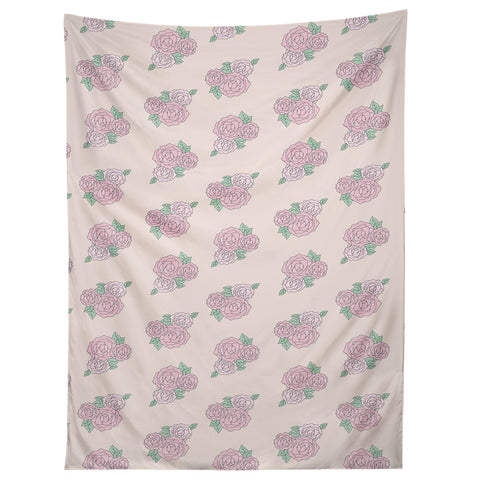 The Optimist Bed Of Roses in Pink Tapestry