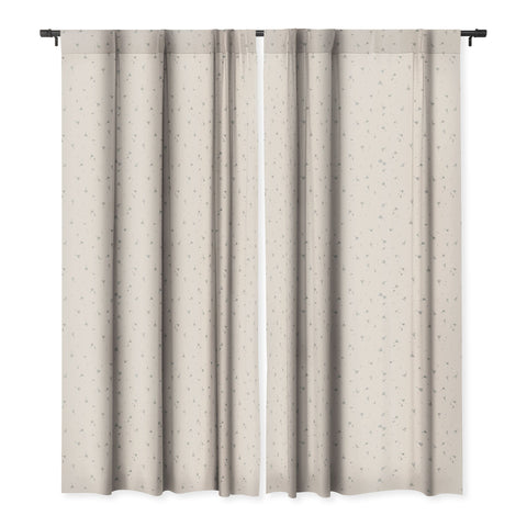 The Optimist Blowing In The Wind Beige Blackout Window Curtain