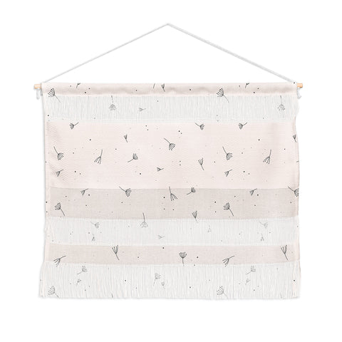 The Optimist Blowing In The Wind Beige Wall Hanging Landscape