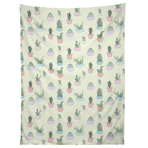 The Optimist Cactus All Over Tapestry