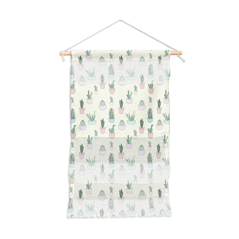 The Optimist Cactus All Over Wall Hanging Portrait