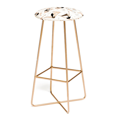 The Optimist Dance Of The Spirit Pattern Bar Stool