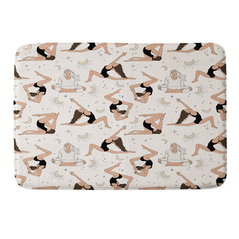The Optimist Dance Of The Spirit Pattern Memory Foam Bath Mat
