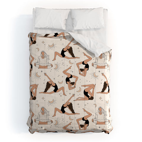 The Optimist Dance Of The Spirit Pattern Comforter