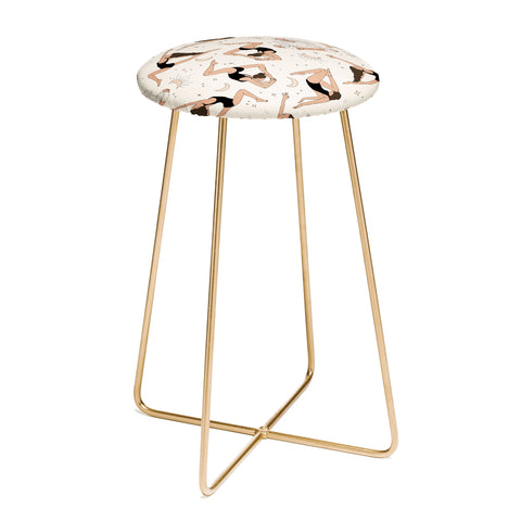 The Optimist Dance Of The Spirit Pattern Counter Stool