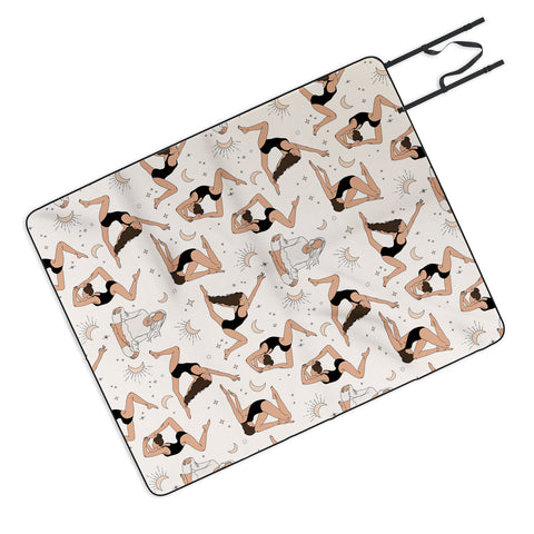 The Optimist Dance Of The Spirit Pattern Picnic Blanket