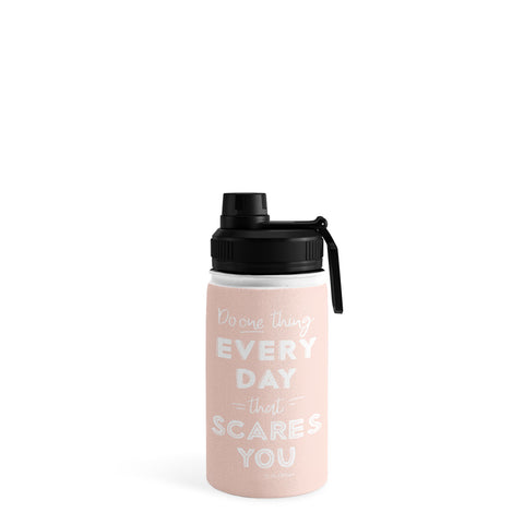 The Optimist Do One Thing Every Day Quote Water Bottle